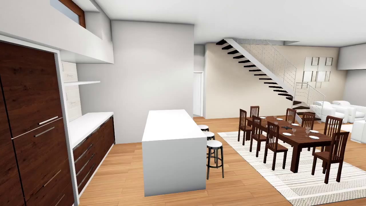 Video interni render 3d borgo marcandreola youtube Rendering 3d interni