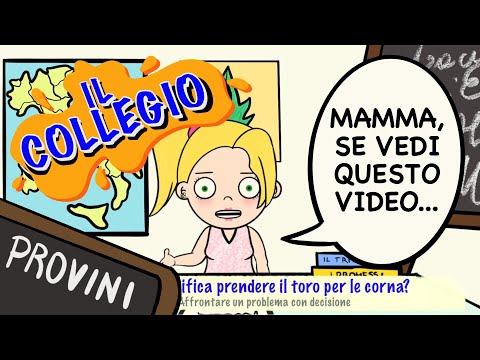 IL COLLEGIO 5 - Provini - Chi? Chiara e Fedez? | Parodia Animata