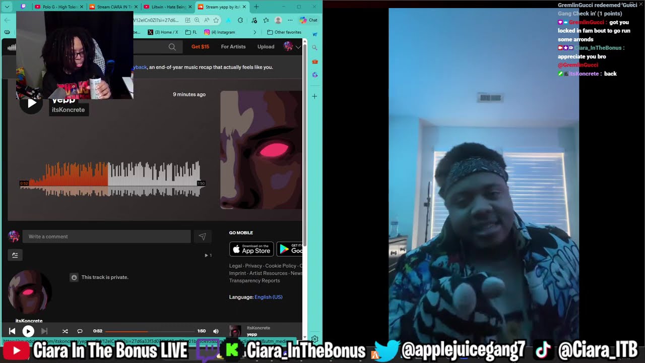 MOB Carry Motivational Speech Before Opening Up For Kap G Show