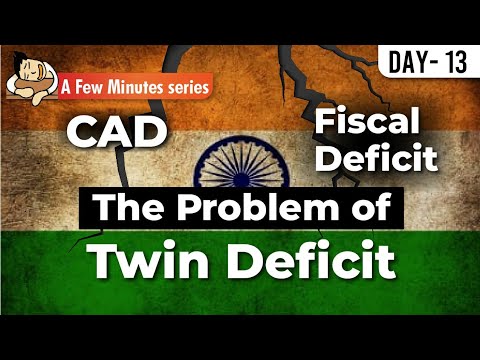 Few Minute Series || The Problem of Twin Deficit || 30th June 2022 UPSC ...