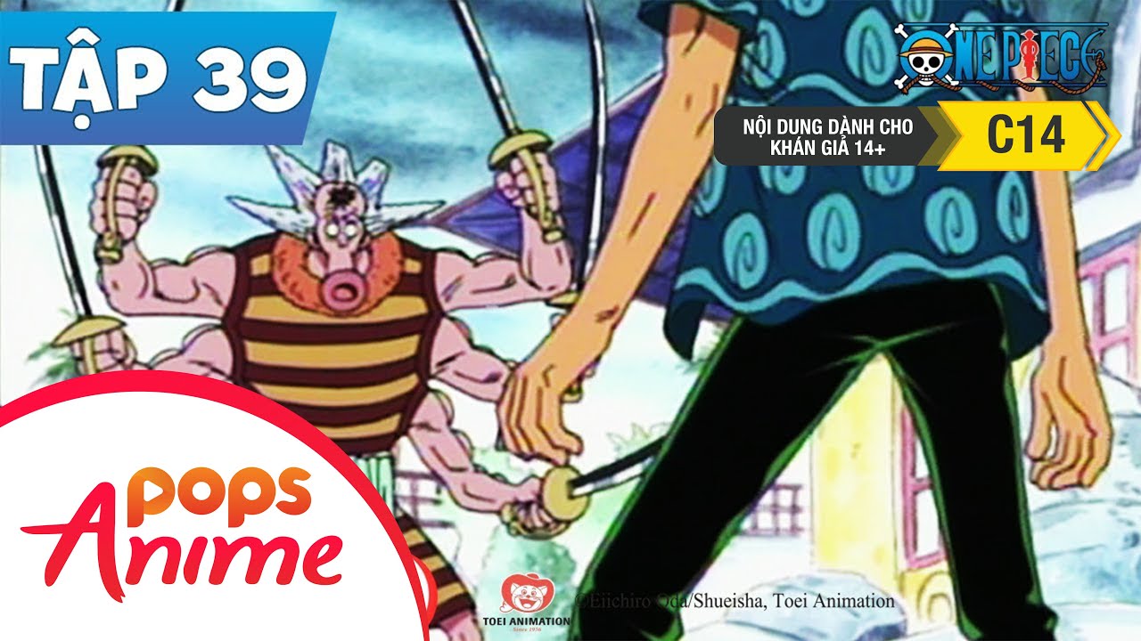 ข้อมูลมอน ro m  2022  One Piece Tập 39 - Luffy Đang Chìm - Zoro Và Bạch Tuộc Hachi! - Đảo Hải Tặc