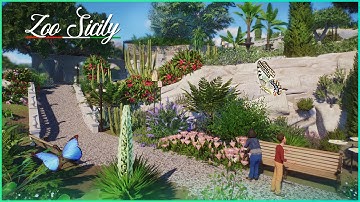 Elevated Butterfly Gardens - Zoo Sicily - Planet Zoo