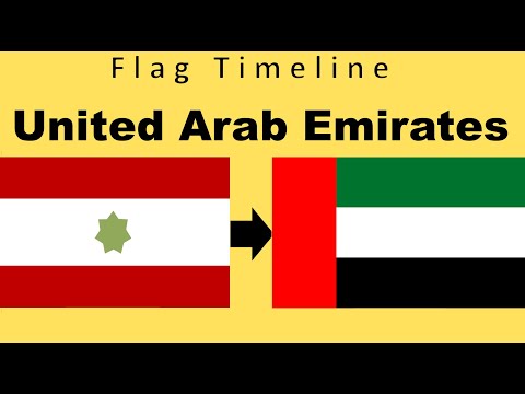 Flag of the United Arab Emirates : Historical Evolution (with the national anthem of the Emirates)