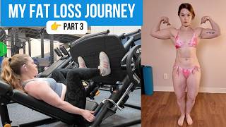Week 2 Fat Loss Transformation: Progress Photos, Weight Fluctuations, & Workouts 🏋️‍♀️ | Ep 91