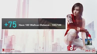 Mirror's Edge Catalyst Monthly Xbox Game Pass Guide - Have 100 Wallrun Distance