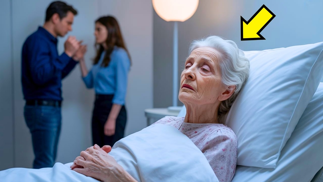 MILLONARIA FINGE ESTAR EN COMA… ENTONCES ESCUCHA LA CONFESIÓN DE SUS HIJOS…