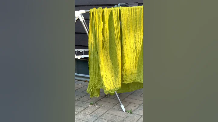 Merino Wool Scarves - WELD Plant Natural Dye - by ...