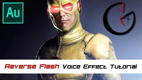 The Reverse Flash Voice Effect in Adobe Audition