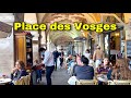 🇫🇷 Walking tour in Paris Place des Vosges 🚶