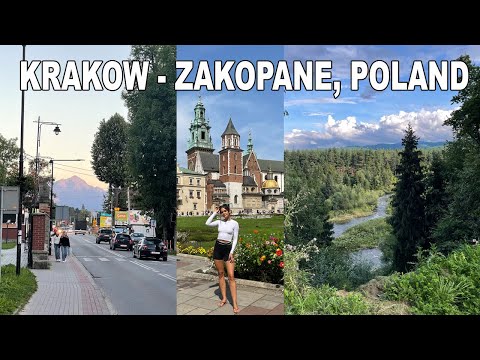 KRAKOW & ZAKOPANE, POLAND -TRAVEL VLOG!!