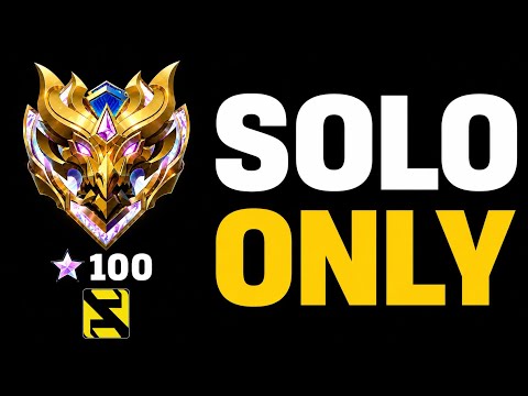 100 Stars SOLO ONLY! 😱 Can a Roam Main Really Do This?