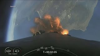 SpaceX lanza con éxito el cohete Falcon 9 desde California