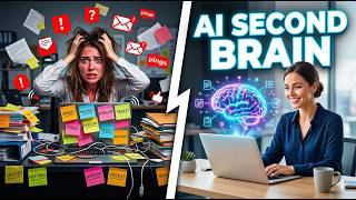 I Built An Ai Second Brain - Now I Work 10X Smarter 3-Step System