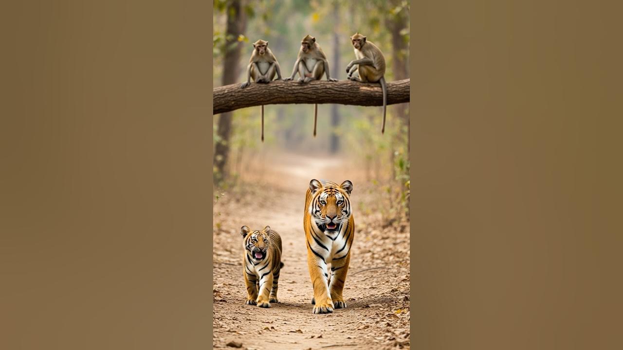 Angry Tiger Sound π
Tiny Tiger Cub Roars for the First Time β and the Monkeys Can't Stop Laughing! π Angry Tiger Sound π
Tiny Tiger Cub Roars for the First Time β and the Monkeys Can't Stop Laughing! π