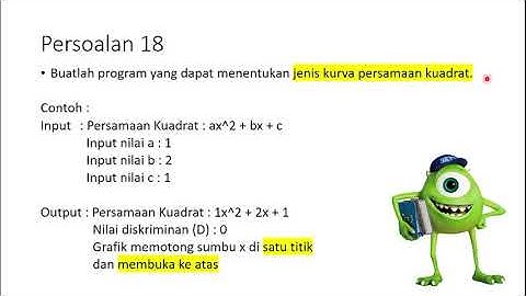 Program Grafik Fungsi Kuadrat - C++