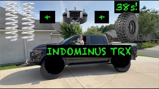 INDOMINUS RAM TRX: 3' INCH LIFT | 38' INCH MUD TERRAINS | 1.5' INCH WHEEL SPACERS