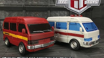 TFC Toys Old Soldiers OS-01 03 Ironwill and Medic (Ironhide and Ratchet)