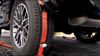 VULCAN Autohauler Car Tie Down - Rolling Idler 3-Cleat - 120 Inch - 4 Pack - PROSeries
