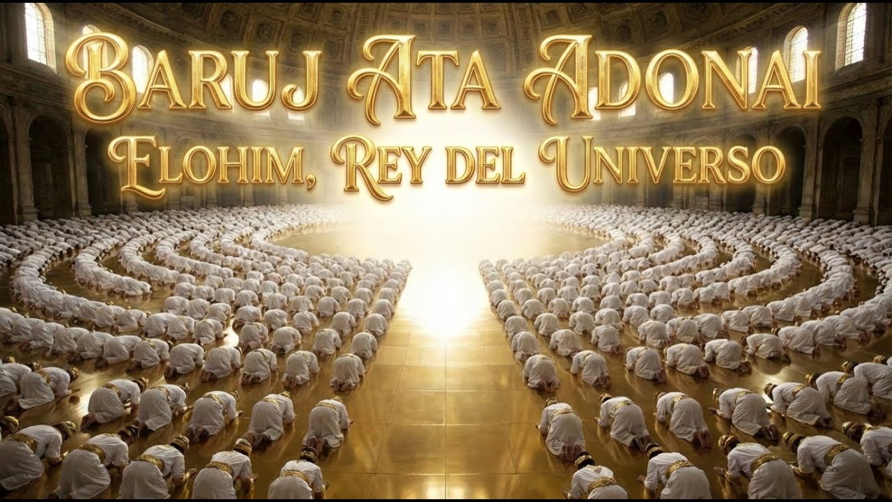 BARUJ ATÁ ADONAI: El Canto que Cierra Portales de Oscuridad y Abre tu Cielo.