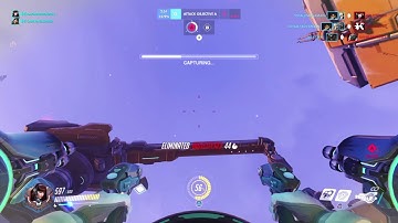 Overwatch D. Va corpse launch