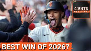 GIANTS POSTCAST: COMPLETE TEAM WIN as Giants Handle Brewers