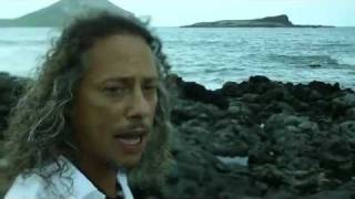 Kirk Hammett Photo Shoot in Hawaii