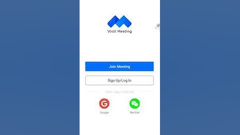 How to schedule a meeting on VooV Meeting app