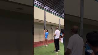 CARA VERTICAL JUMP YANG BENAR #verticaljump #tesfisik #viral #trending #olahraga #sports