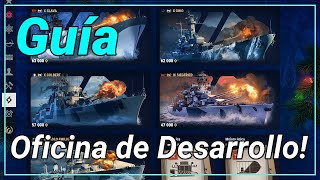 World of Warships Español - OFICINA DE DESARROLLO - GUÍA - Puntos de desarrollo, reinicio de ramas