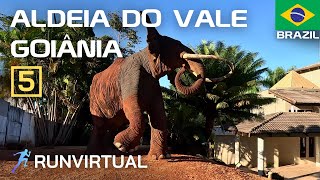 Travel vlog - Run in the Sunny Aldeia do Vale, Brazil
