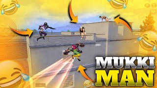 MUKKI MAN😂BGMI / PUBG FUNNY COMMENTARY GAMEPLAY #bgmi #funny