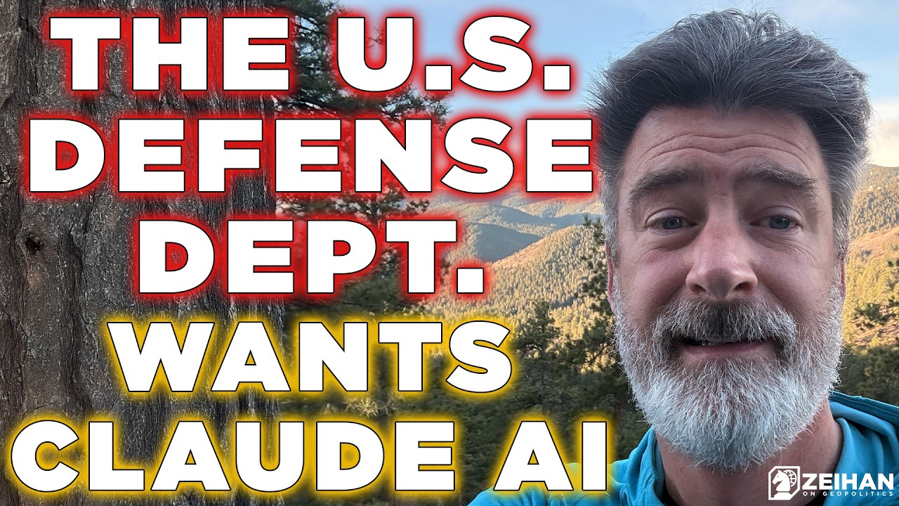 The U.S. Defense Department's Anthropic Deadline || Peter Zeihan