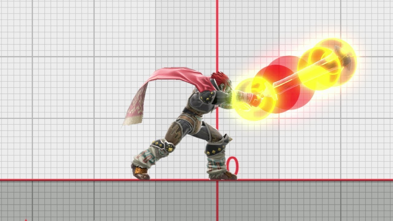 Smash Ultimate Ganondorf Hitboxes & Frame by Frame (Grab Update)