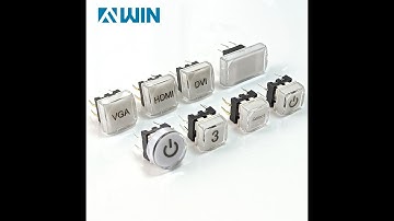 Broadcast Equipment PRO A/V backlit illuminated  led color button