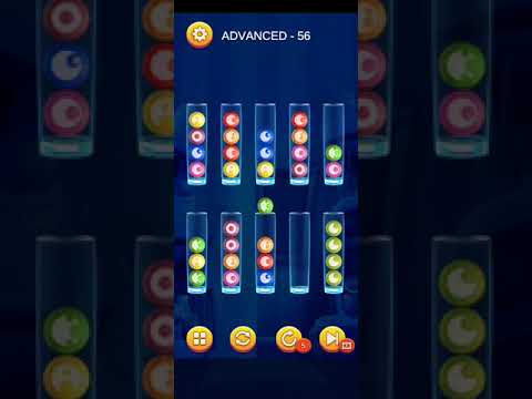 Sort it Puzzle Advanced - Level 56 Walkthrough Solution Android/iOS