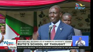 DP Ruto lays foundation for William Ruto Institute of African Studies in Uganda