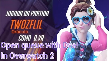 POTG and win | With Dva open queue competitive (Overwatch 2)