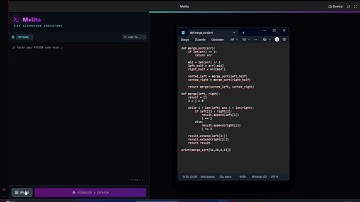 Melita: AI Algorithm Visualizer (Gemini Hackathon Submission)
