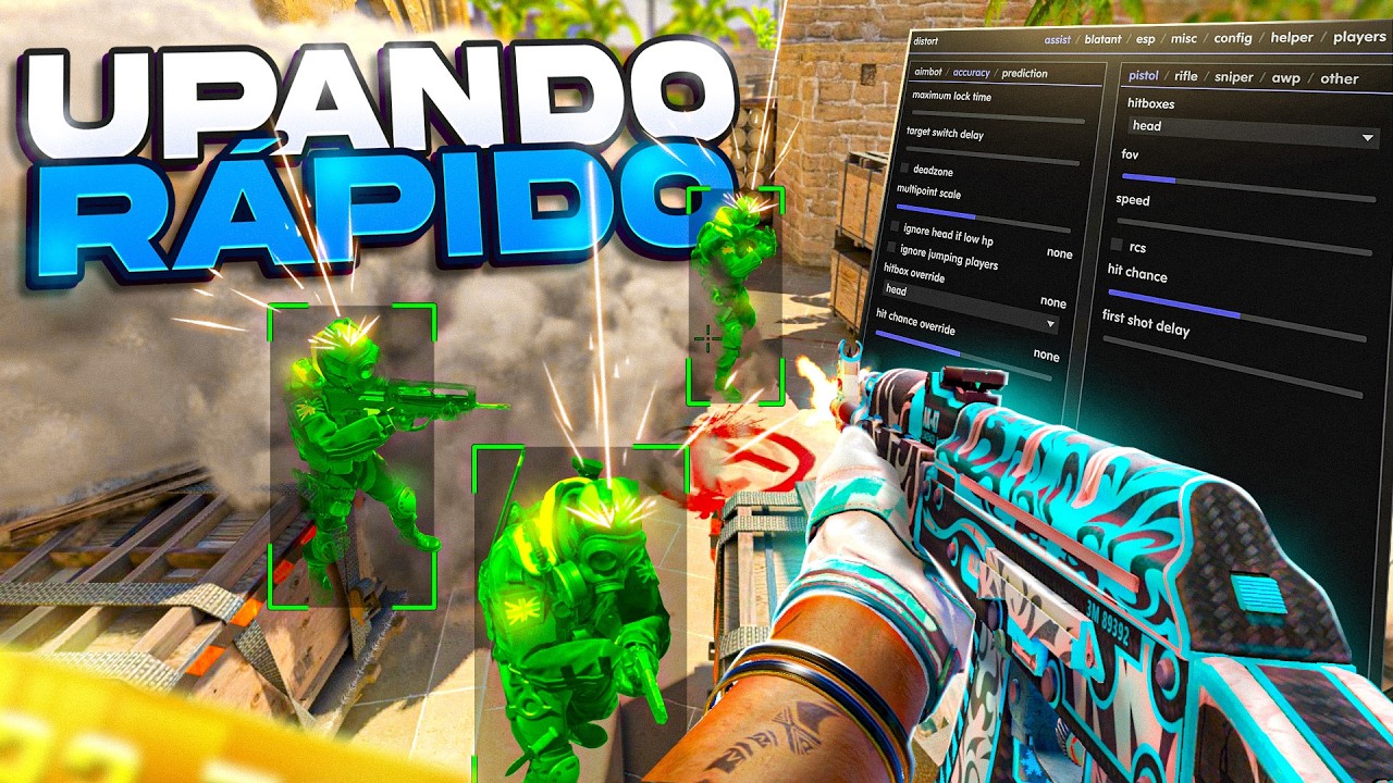 Usei o MELHOR CHEAT EXTERNO do CS2 para COMPLETAR minha MD10! rumo ao TOP 1!