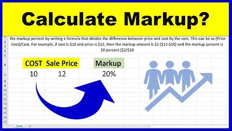 How to calculate markup percentage | how to calculate markup | how to calculate margin | markup