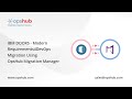 IBM DOORS to Modern Requirements4DevOps Migration Using OpsHub Migration Manager (OMM)