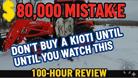 100 hour review of our Kioti NS 6010 HST CAB.  PROS AND CONS.  Do we love it or hate it?