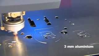 Laser cutting of 3mm aluminum