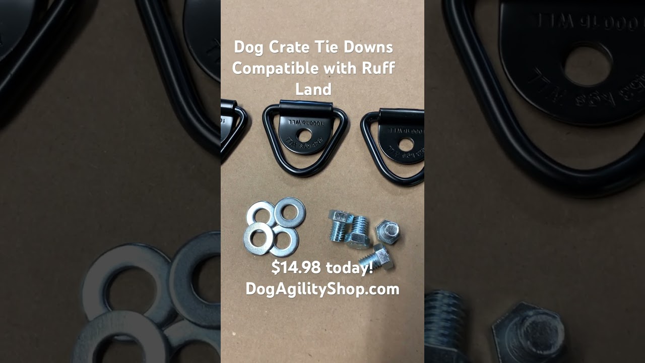 Ruff Land compatible tie down kit available now! 