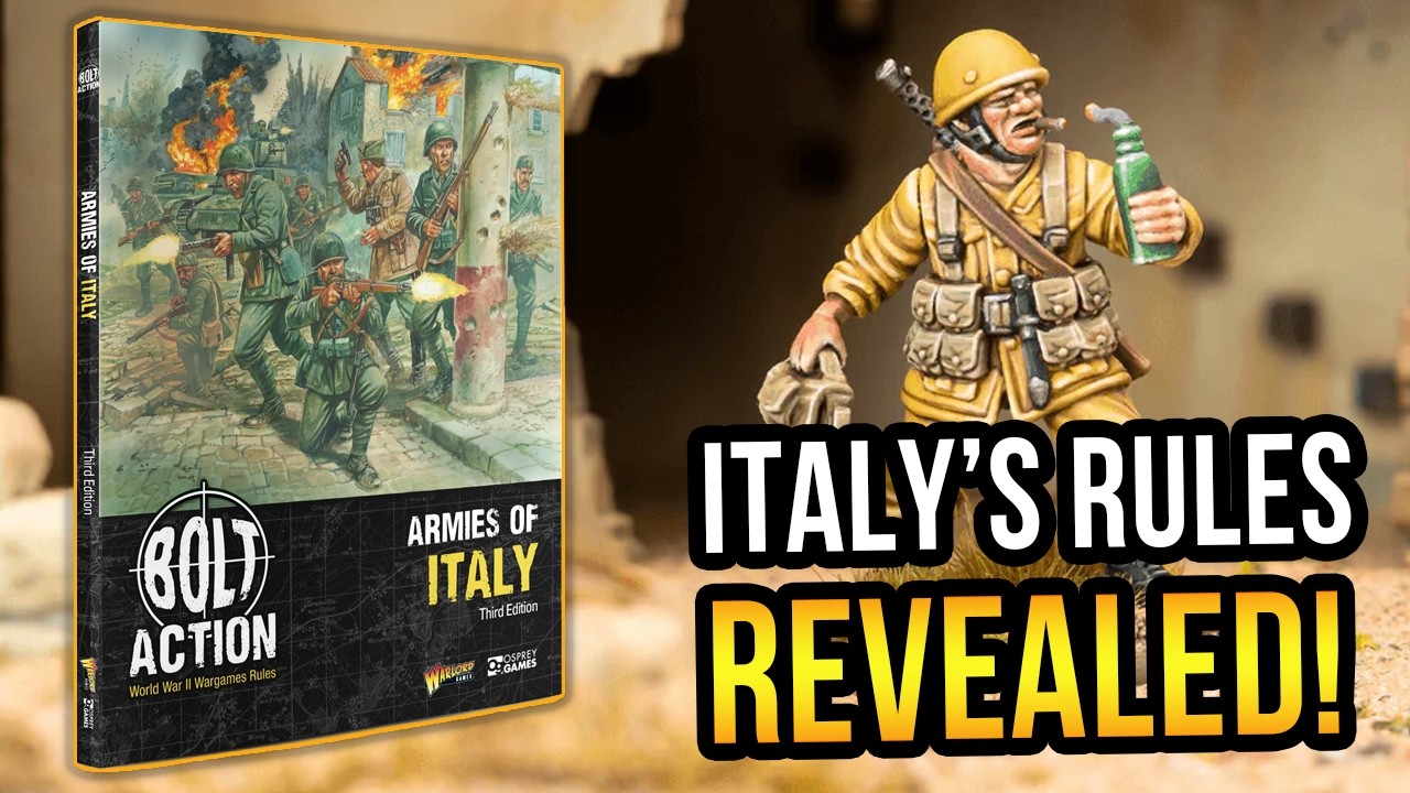 Армии Италии — раскрыты национальные правила (Bolt Action V3)