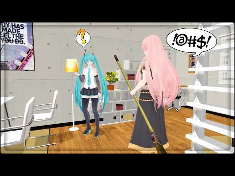 [MMD Talkloid] Luka, what is this behavior?