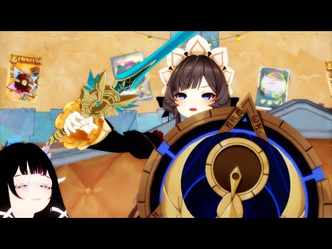 Skeleton shield meme but Sandrone - Genshin Impact Animation
