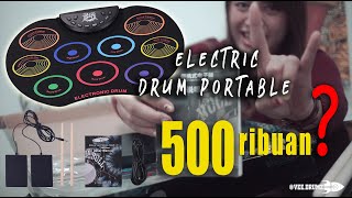 Unboxing Drum Portable Online Harga 500 ribuan??! | VEE VLOG #2