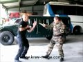 Krav maga technique eyal yanilov head instructor at kmg demonstrates a straight stab defense