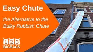 The Easy Chute - The New Compact Woven Rubbish Chute for Easy Rubble Removal